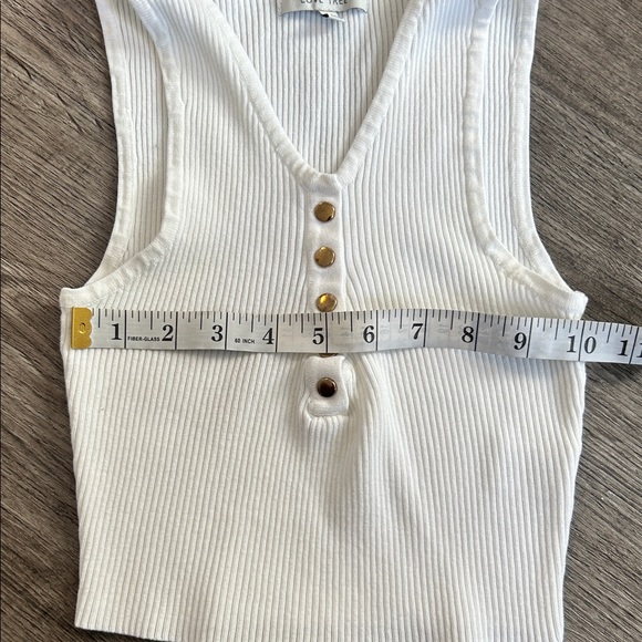 Cutest Ribbed button down Tank by Love Tree - Picture 5 of 8